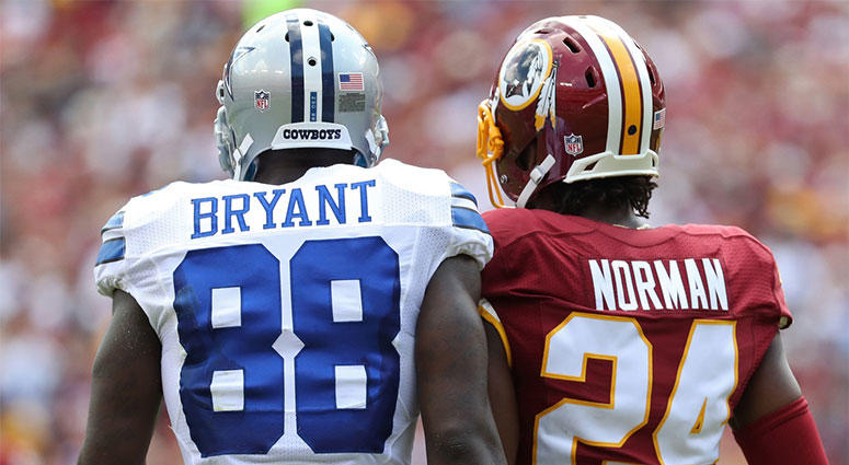 Dez Bryant And Josh Norman Dez Bryant And Josh Norman