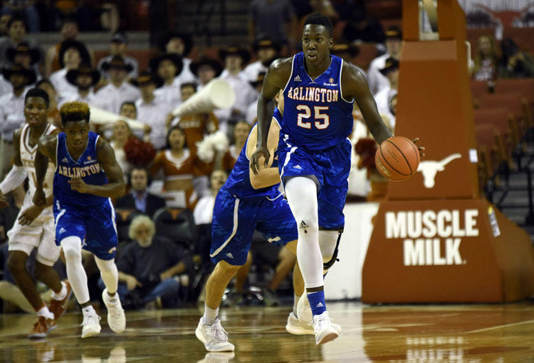 Texas-Arlington Mavericks forward Kevin Hervey Texas-Arlington Mavericks forward Kevin Hervey