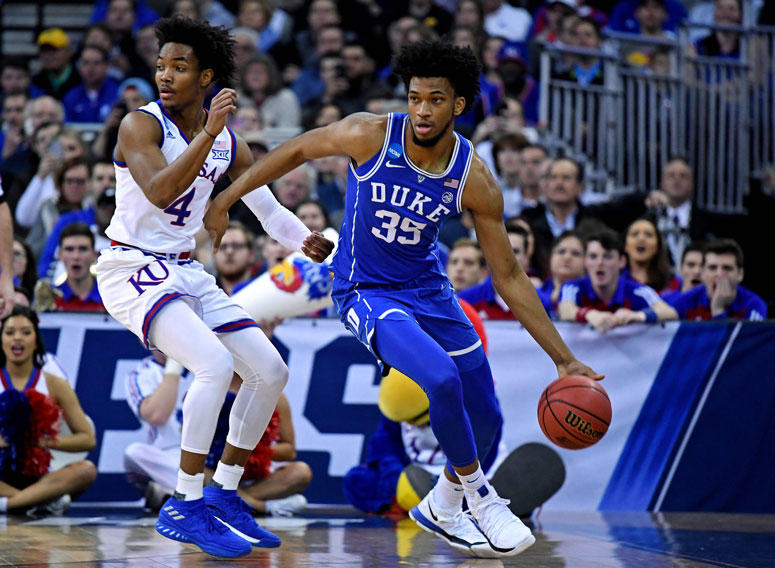 Duke Blue Devils forward Marvin Bagley III Duke Blue Devils forward Marvin Bagley III