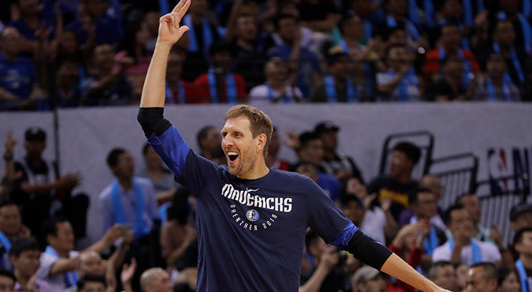 Dirk Nowitzki of Dallas Mavericks Dirk Nowitzki of Dallas Mavericks