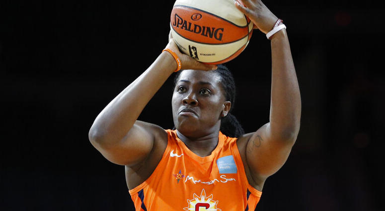 Connecticut Sun's Shekinna Stricklen Connecticut Sun's Shekinna Stricklen