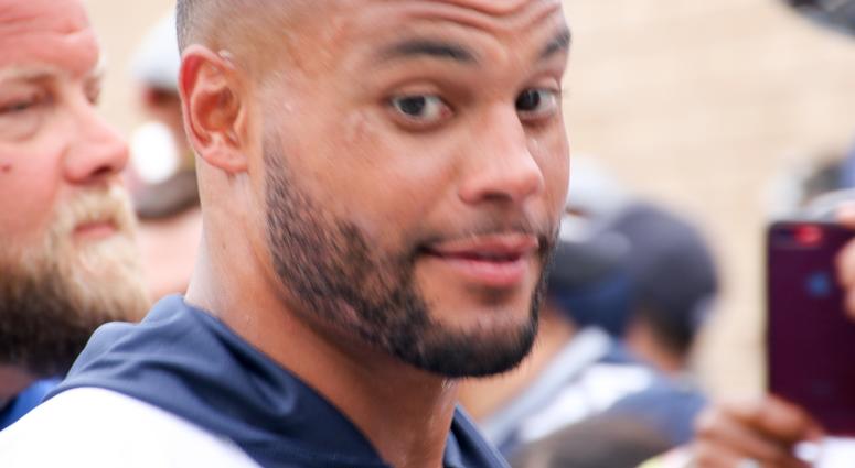 Dak Prescott At 2018 Dallas Cowboys Training Camp Dak Prescott At 2018 Dallas Cowboys Training Camp