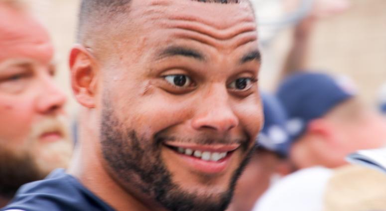Dak Prescott At 2018 Dallas Cowboys Training Camp Dak Prescott At 2018 Dallas Cowboys Training Camp