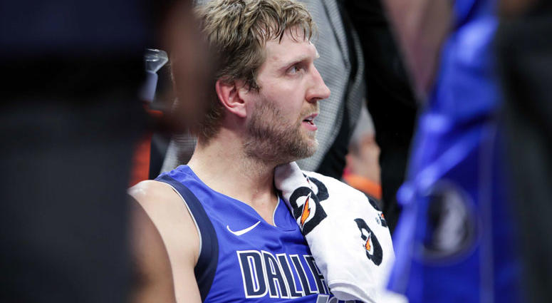 Dallas Mavericks center Dirk Nowitzki Dallas Mavericks center Dirk Nowitzki