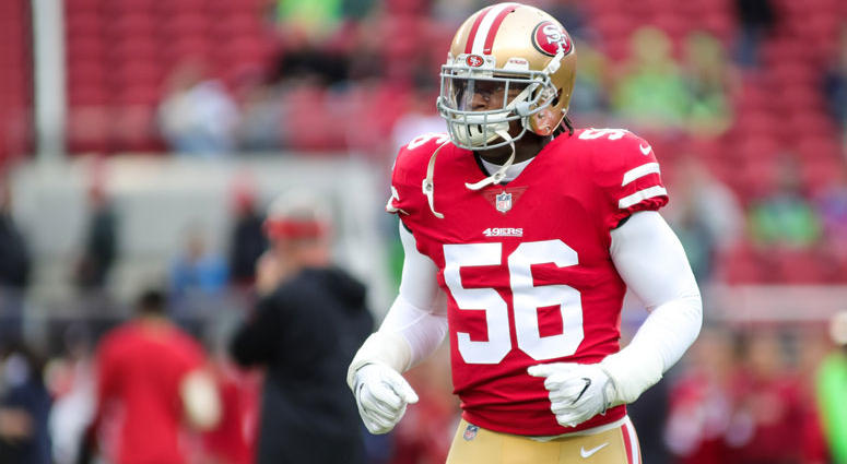 San Francisco 49ers outside linebacker Reuben Foster San Francisco 49ers outside linebacker Reuben Foster