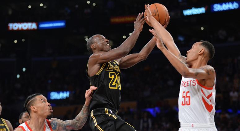 Houston Rockets at Los Angeles Lakers Houston Rockets at Los Angeles Lakers