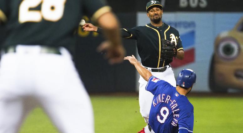 Texas Rangers at Oakland Athletics Texas Rangers at Oakland Athletics