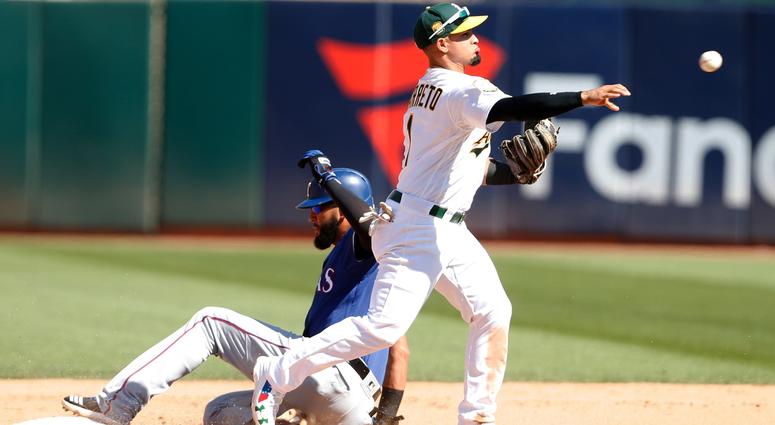 Texas Rangers at Oakland Athletics Texas Rangers at Oakland Athletics