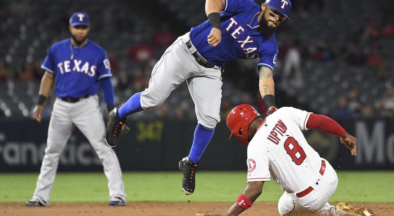 Texas Rangers at Los Angeles Angels Texas Rangers at Los Angeles Angels