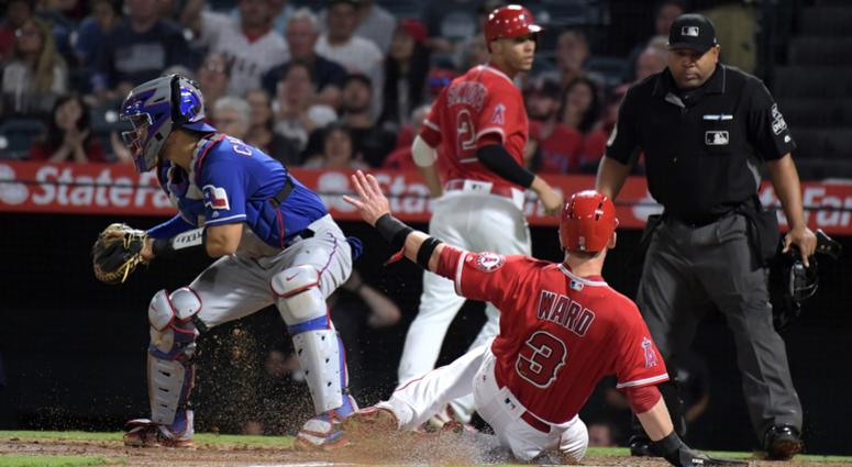 Texas Rangers at Los Angeles Angels Texas Rangers at Los Angeles Angels