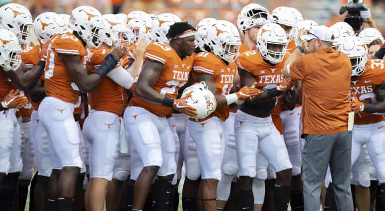Texas Longhorns head coach Tom Herman Texas Longhorns head coach Tom Herman