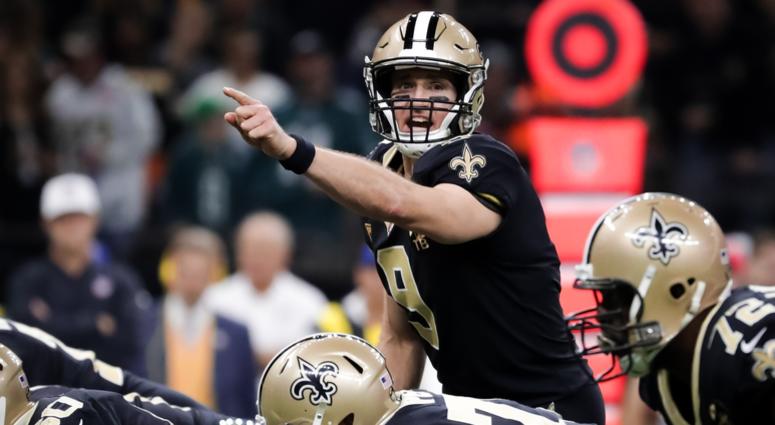 New Orleans Saints quarterback Drew Brees New Orleans Saints quarterback Drew Brees