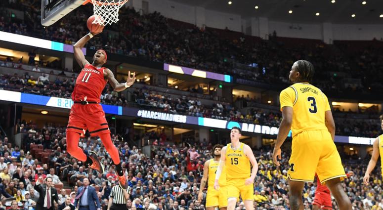 NCAA Tournament-West Regional-Michigan vs Texas Tech NCAA Tournament-West Regional-Michigan vs Texas Tech