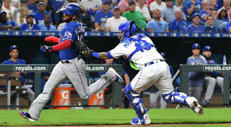 Texas Rangers at Kansas City Royals Texas Rangers at Kansas City Royals