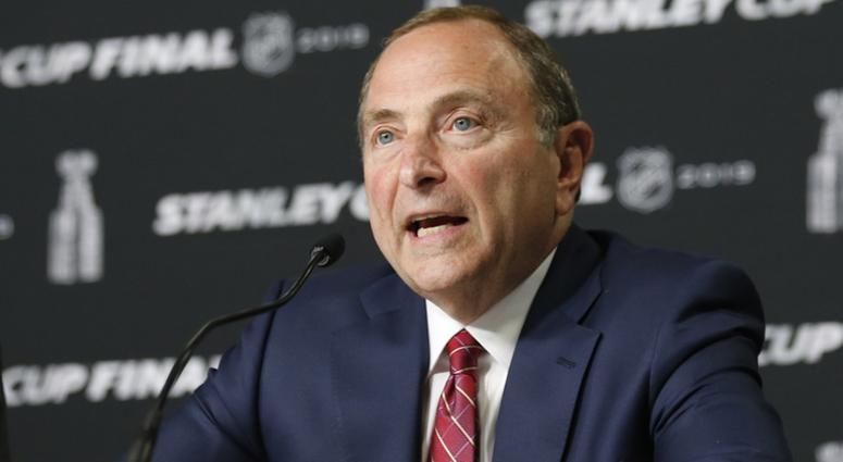 NHL commissioner Gary Bettman NHL commissioner Gary Bettman