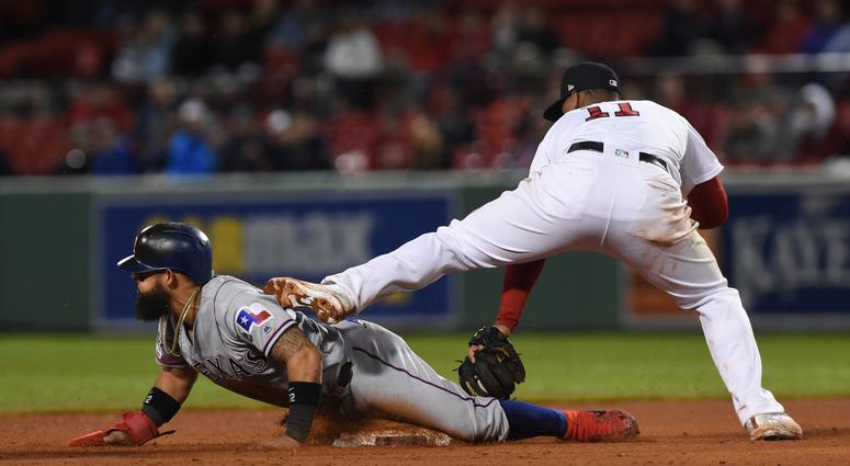 Texas Rangers at Boston Red Sox Texas Rangers at Boston Red Sox