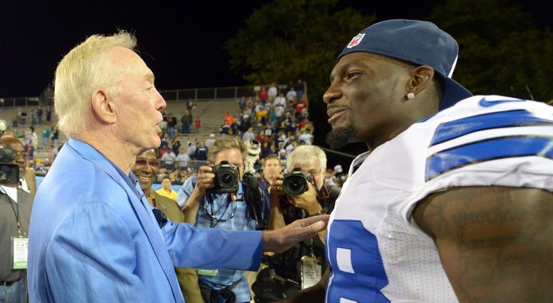 Dez Bryant and Jerry Jones Dez Bryant and Jerry Jones