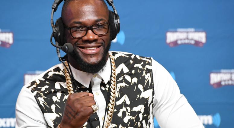WBC champion Deontay Wilder WBC champion Deontay Wilder