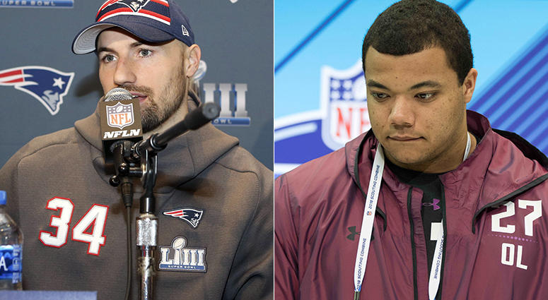 Rex Burkhead, Joe Noteboom Rex Burkhead, Joe Noteboom