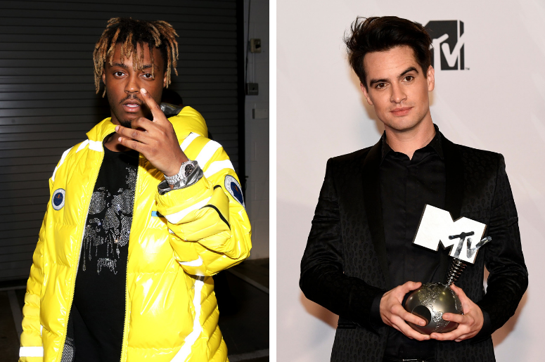 Juice Wrld Brendon Urie And Benny Blanco Team Up For Emotional - juice wrld and brendon urie