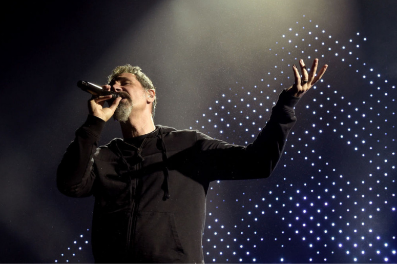 Serj Tankian of System of a Down performs at Glen Helen Amphitheater on October 13, 2018 in San Bernardino, California Serj Tankian of System of a Down performs at Glen Helen Amphitheater on October 13, 2018 in San Bernardino, CaliforniaSerj Tankian of System of a Down performs at Glen Helen Amphitheater on October 13, 2018 in San Bernardino, California
