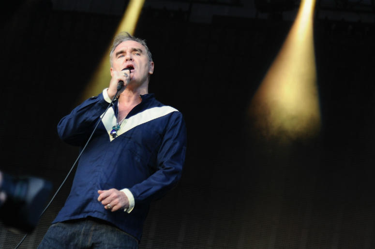 Morrissey performs onstage during day 2 of the Firefly Music Festival on June 19, 2015 Morrissey performs onstage during day 2 of the Firefly Music Festival on June 19, 2015