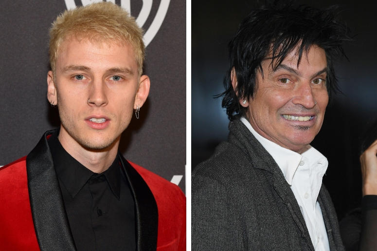 Machine Gun Kelly and Tommy Lee Machine Gun Kelly and Tommy Lee
