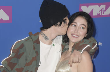 New York, NY - AUG 20: Noah Cyrus and Lil Xan attends the 2018 MTV Music Awards at Radio City Music Hall on August 20, 2018 in New York, NY. (Photo by ISO/SIPA USA)