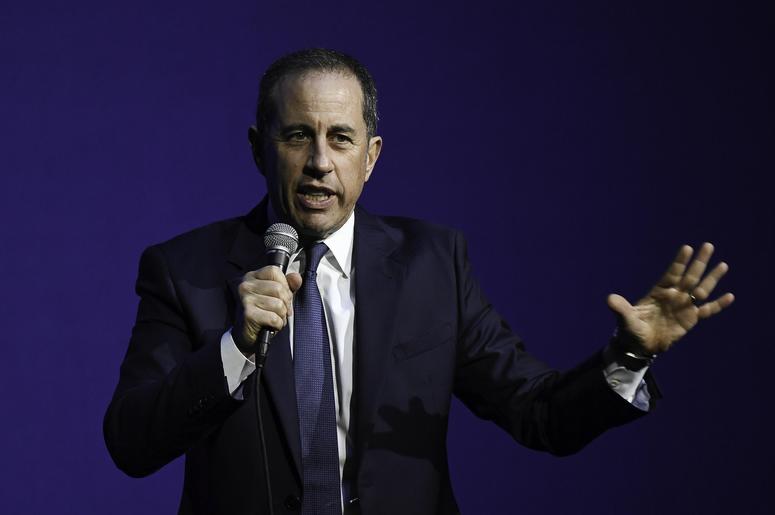 Feb 24, 2017; Hollywood, FL, USA; Television personality and comedian Jerry Seinfeld performs at the Hard Rock Live. Mandatory Credit: Ron Elkman/USA TODAY NETWORK
