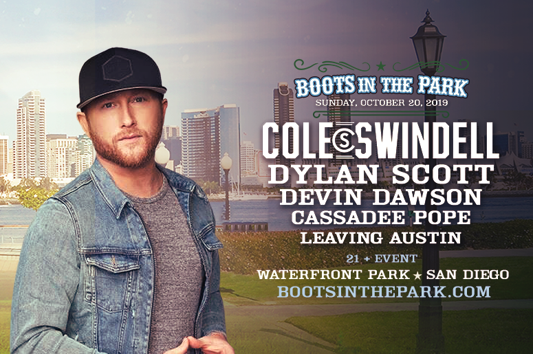 Win Tickets To Boots In The Park feat. Cole Swindell!