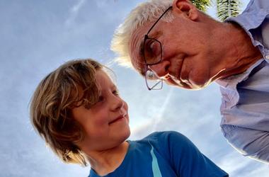 John & his son Dawson John & his son Dawson