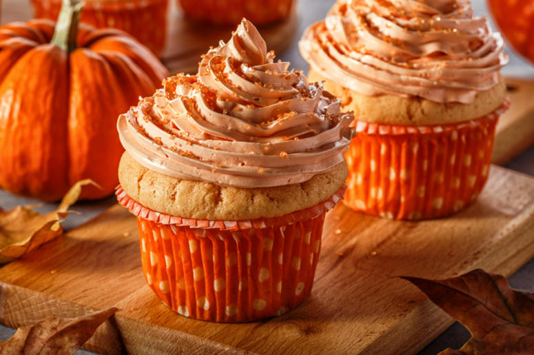 Pumpkin spice cupcakes Pumpkin spice cupcakes