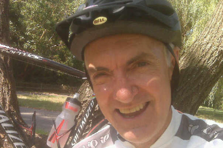 John and his bike John and his bike