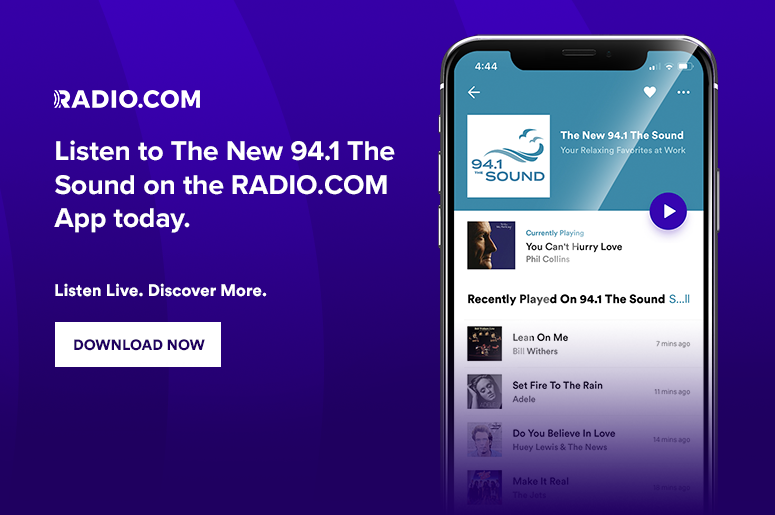 Listen to the Sound with the Radio.com app Listen to the Sound with the Radio.com app