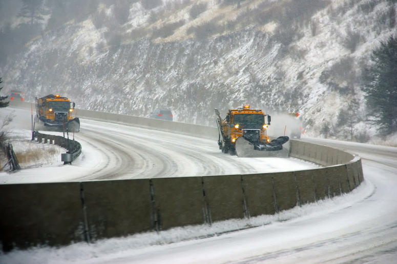 Snow plows Snow plows
