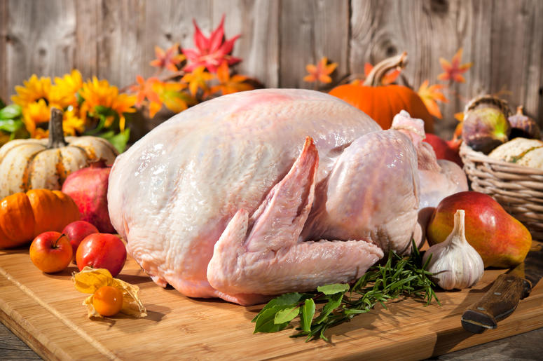 Thawed turkey Thawed turkey