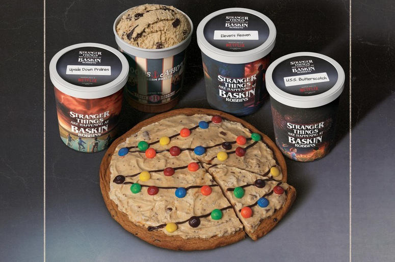 Baskin Robbins release of Stranger Things ice cream