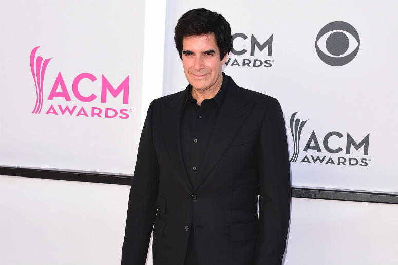 David Copperfield at the 52nd Annual Academy of Country Music Awards. David Copperfield,Testify,Court,Law Suit,Reveal,Trick,Illusion,Injury,Thirteen,ALT 103.7
