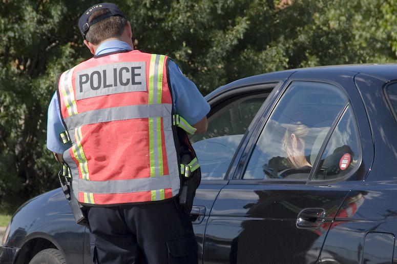 Police, Car, Pulled Over, Speeding Ticket Police, Car, Pulled Over, Speeding Ticket