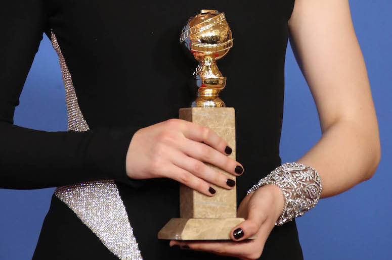 Golden Globe, Trophy, Saoirse Ronan, 2018 Golden Globe, Trophy, Saoirse Ronan, 2018