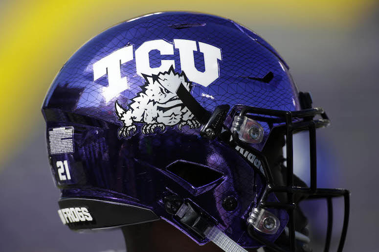 TCU, Football, Helmet, Horned Frogs TCU, Football, Helmet, Horned Frogs
