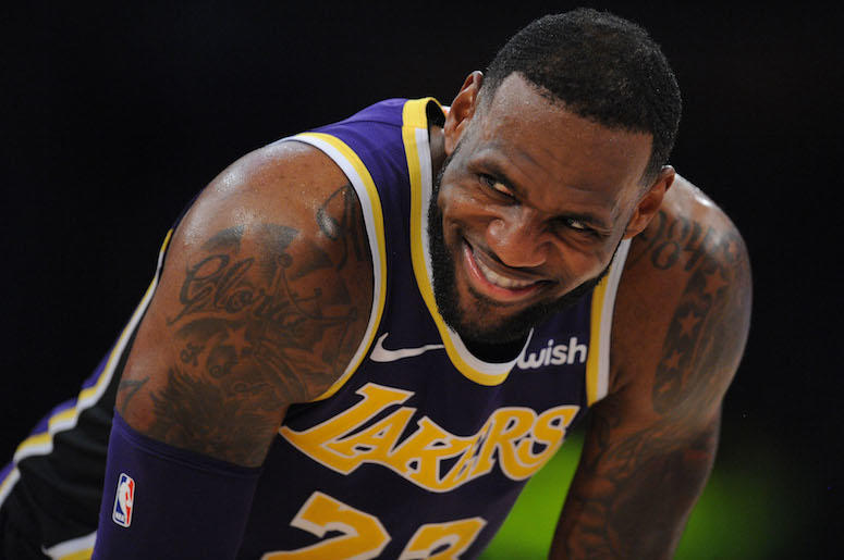LeBron Emotional lebron james, basketball, nba, michael jordan, record breaking
