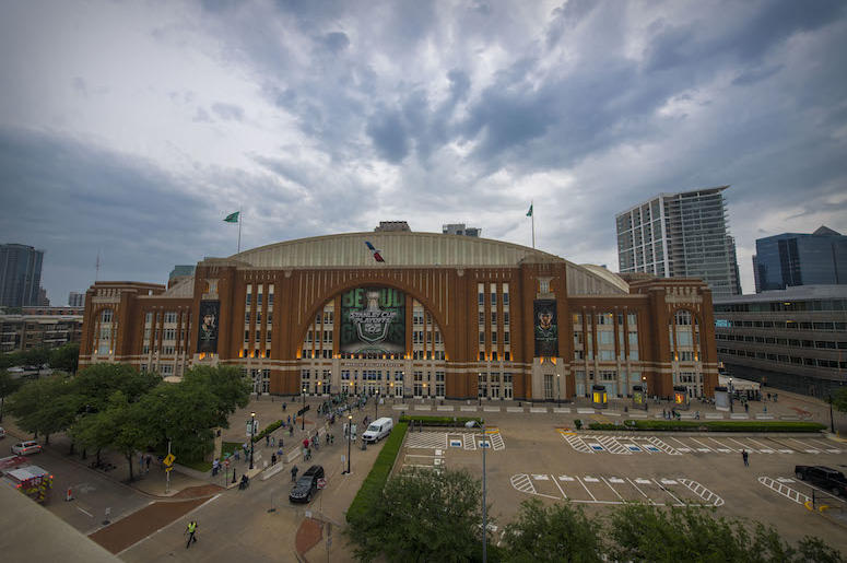 American Airlines Center, Exterior, Dallas Stars, Playoffs, 2019 American Airlines Center, Exterior, Dallas Stars, Playoffs, 2019