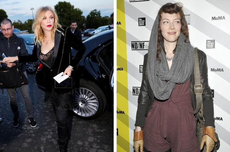 Courtney Love and Melissa auf der Maur Courtney Love and Melissa auf der Maur