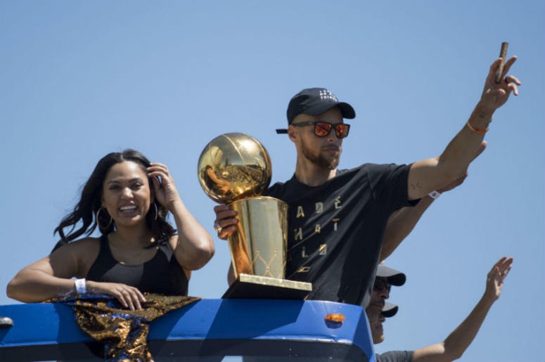 Ayesha and Stephen Curry