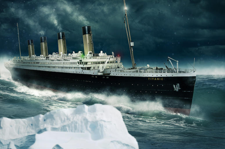 Titanic, Atlantic, Iceberg Titanic, Atlantic, Iceberg