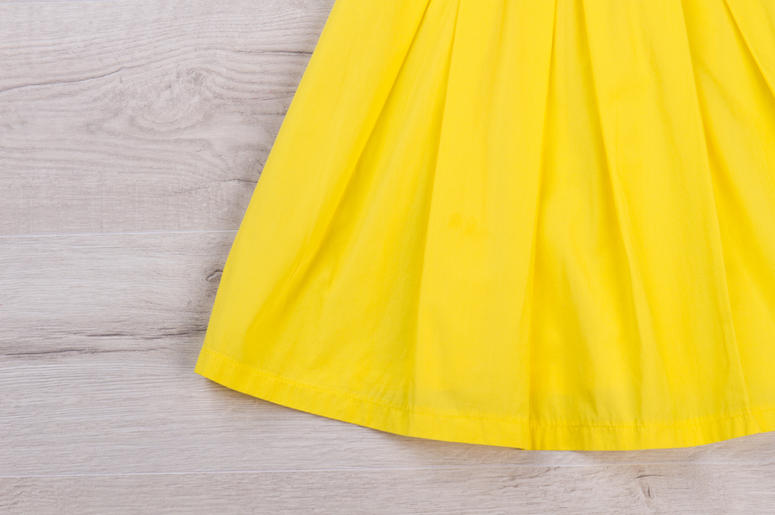 Yellow Skirt, Table Yellow Skirt, Table