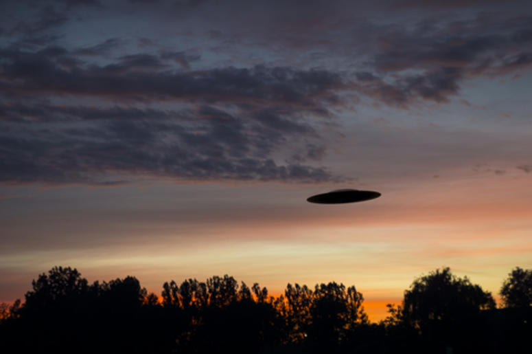UFO Hovering