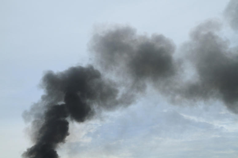 Smoke in the air
