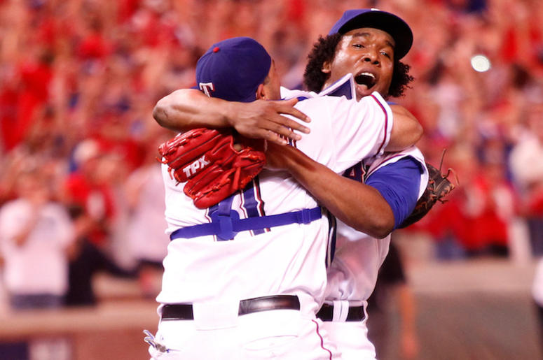 Texas Rangers, Neftali Feliz, Bengie Molina, ALCS Texas Rangers, Neftali Feliz, Bengie Molina, ALCS